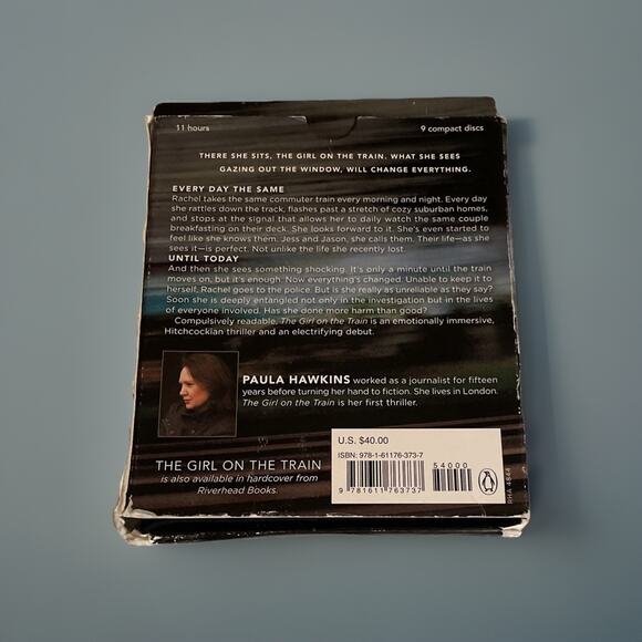 The Girl on the Train : A Novel by Paula Hawkins 2015, Compact Disc, Unabridged - Picture 2 of 9